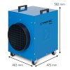 TROTEC TDE 65 V2 - Elektroheizer