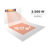 TROTEC - Infrarot Heizstrahler IR 2570 S