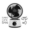 TROTEC - 360°-Turbo-Ventilator mit Fernbedienung TVE 100 | 3D-Oszillation | 26 W