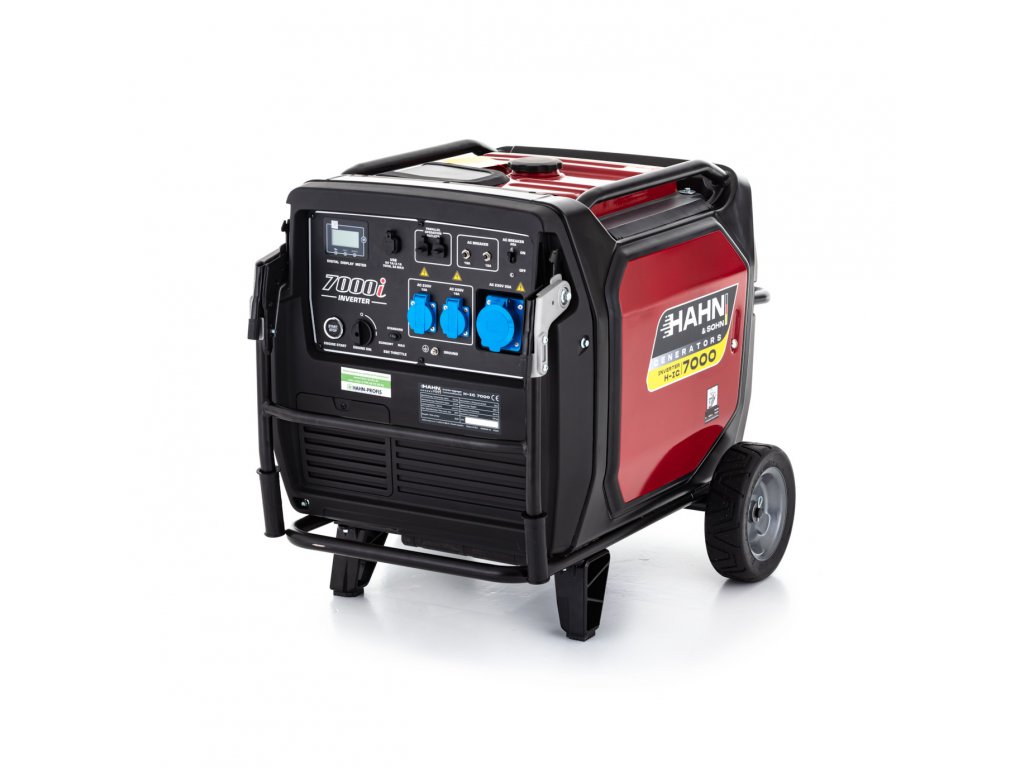 Hahn & Sohn Inverter Gasoline Generator H IG 7000 - 7 kW - Hahn Profis