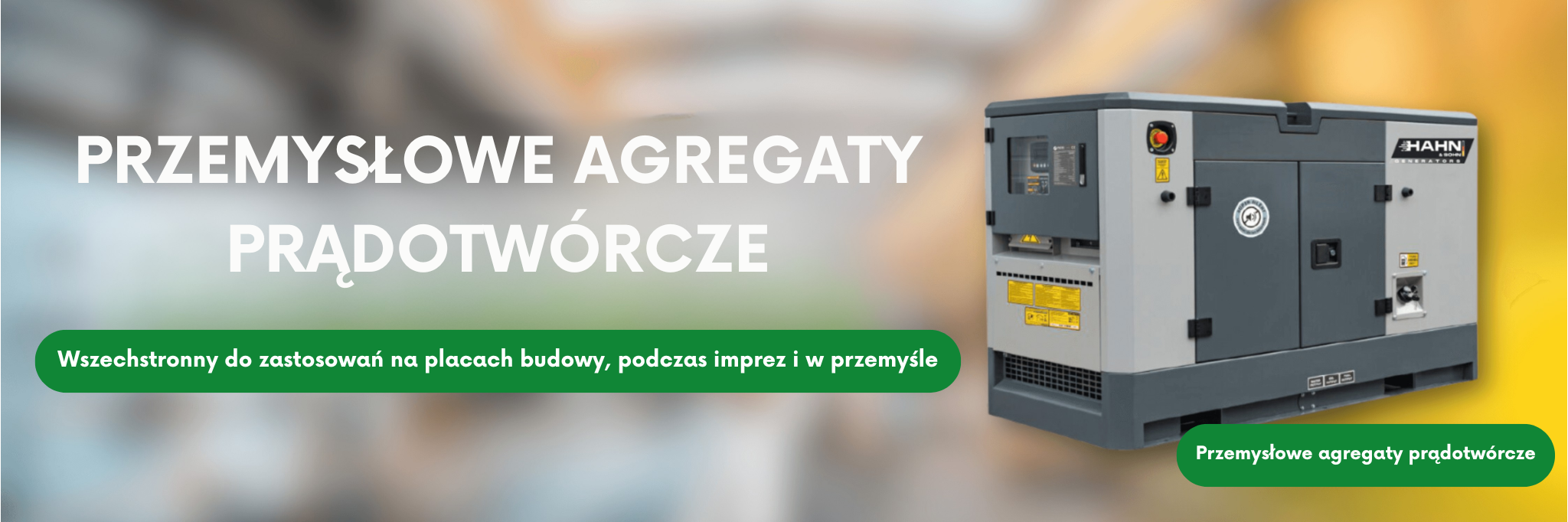 Przemysłowe agregaty prądotwórcze