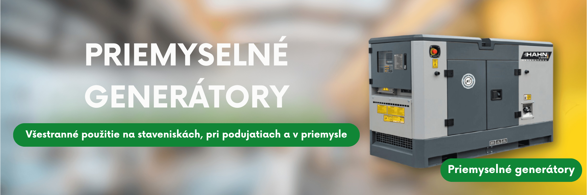 Priemyselné generátory