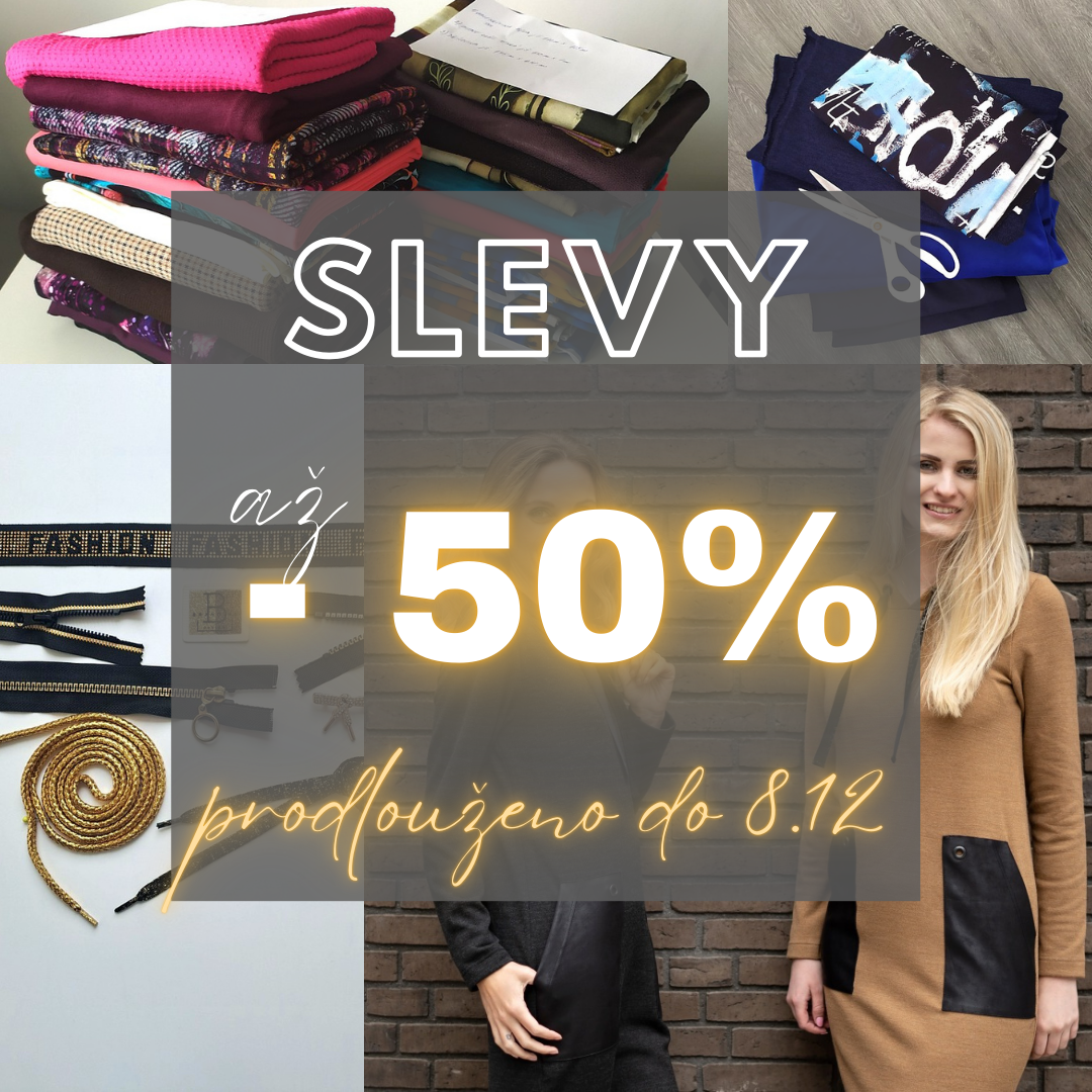 SLEVY až - 50% prodlouženo do 8.12