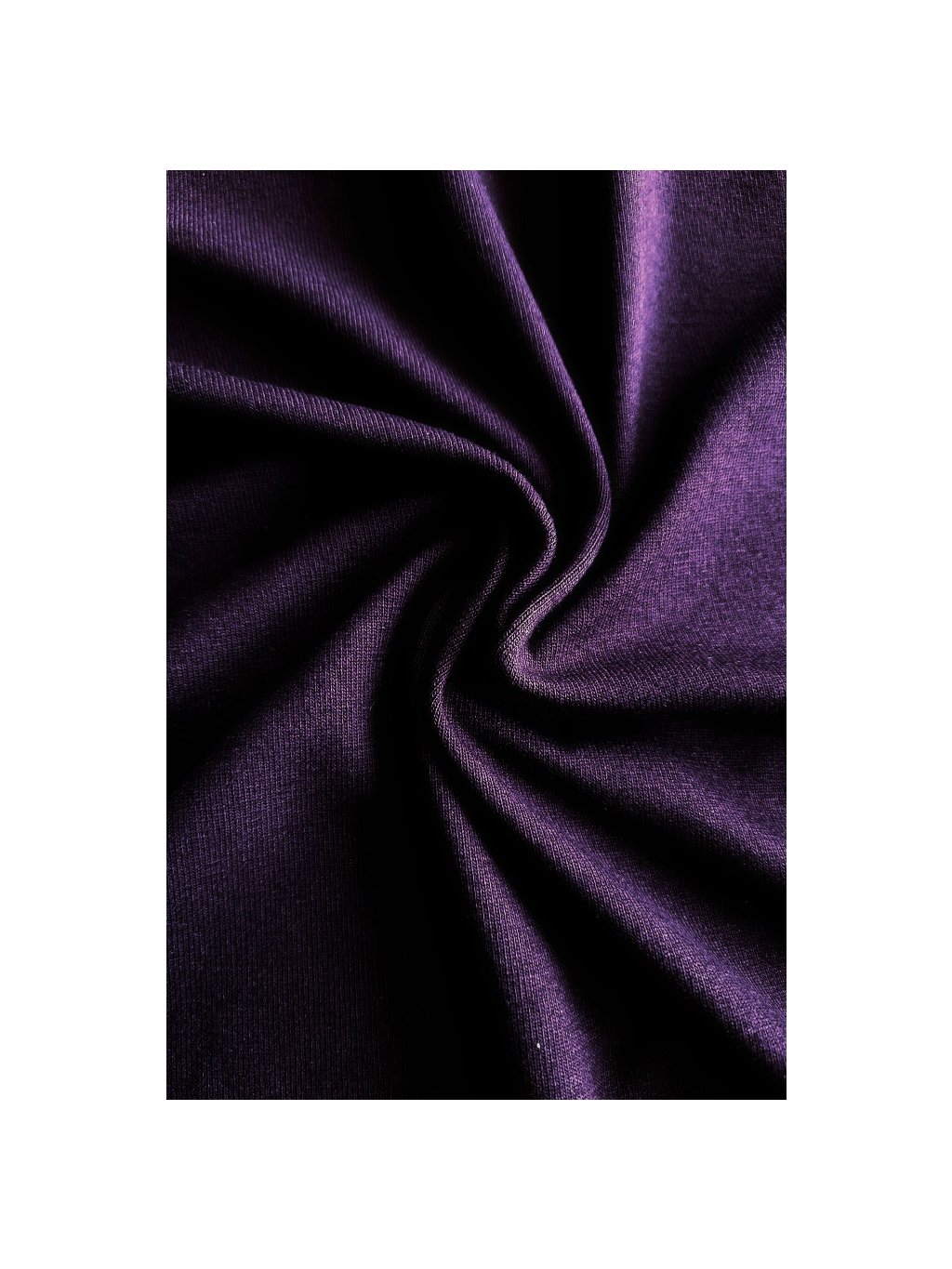 Viskóza jednobarevná - tmavě fialová