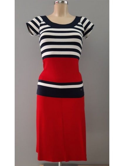 Dámská sukně Niki, jednobarevná (Barva červená, Velikost 44 / XL)