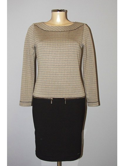 Šaty Jarmila (Barva 48 / XXXL, Velikost okrová kostička)