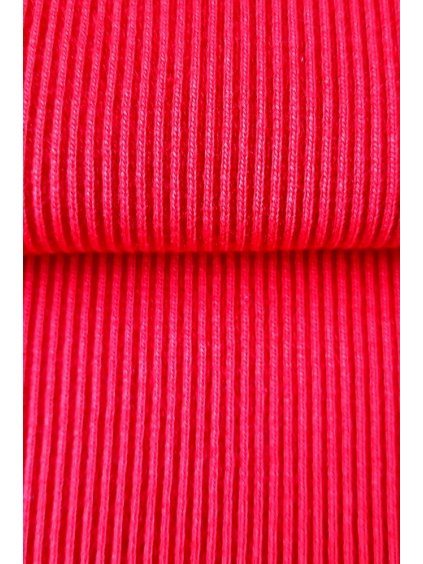 3657 bavlneny uplet s elastanem hruby patent naplet 2 2 cervena