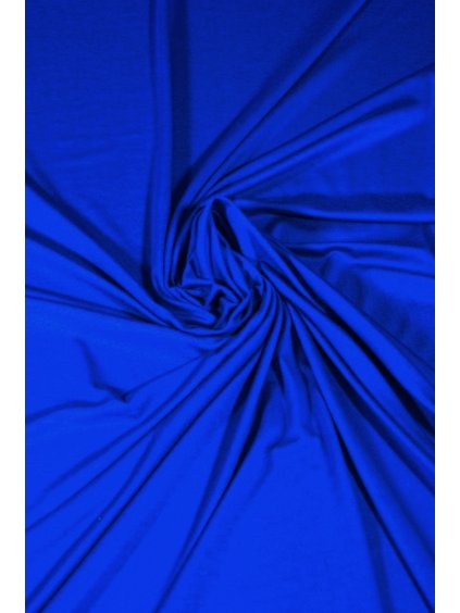 Viskóza jednobarevná - kobaltově modrá