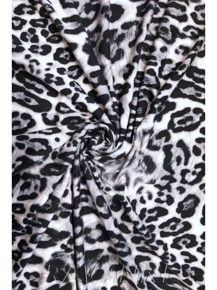 Viskóza tisk - gepard