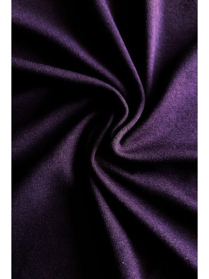 Viskóza jednobarevná - tmavě fialová