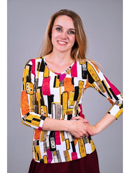 Dámská halenka Dagmar, dlouhý rukáv