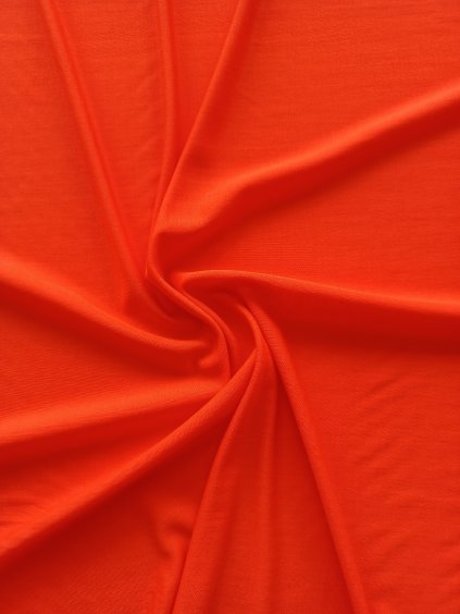 Letní šatovka oranžová sytá- prémiová kvalita