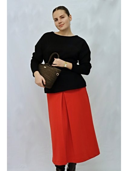 Dámská dlouhá sukně Colette, jednobarevná