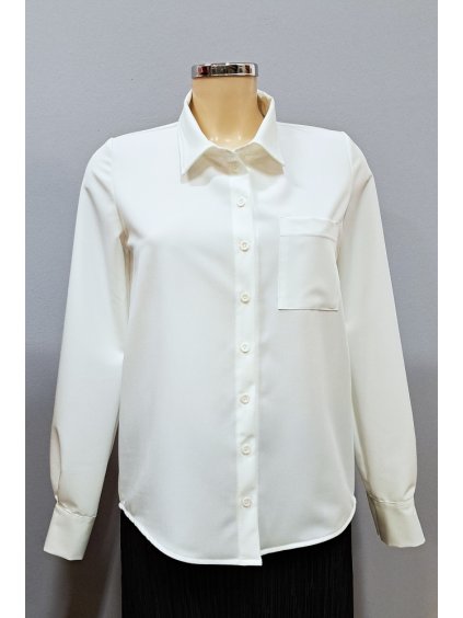 Dámská košile Auril, jednobarevná