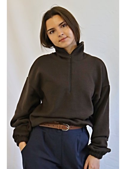 Dámský svetr Kolet, hnědá