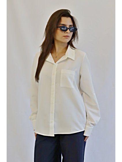 Dámská košile Auril, smetanová