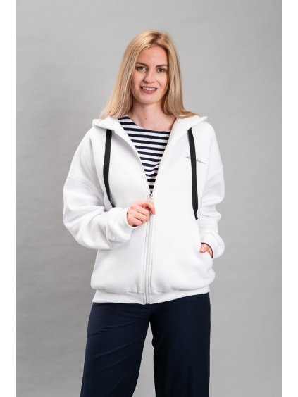 Dámská mikina Enya, bílá