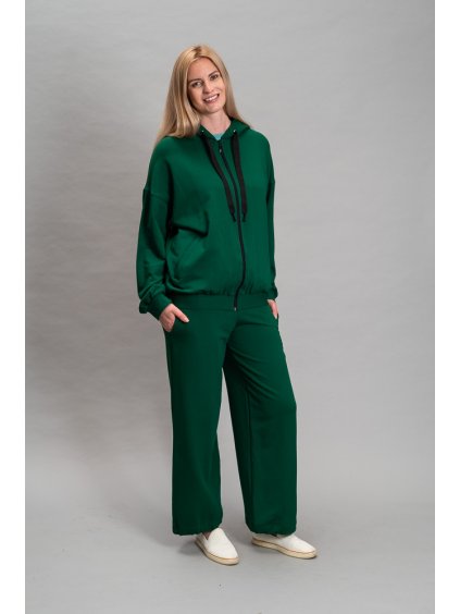 Dámská mikina Enya, zelená tmavá