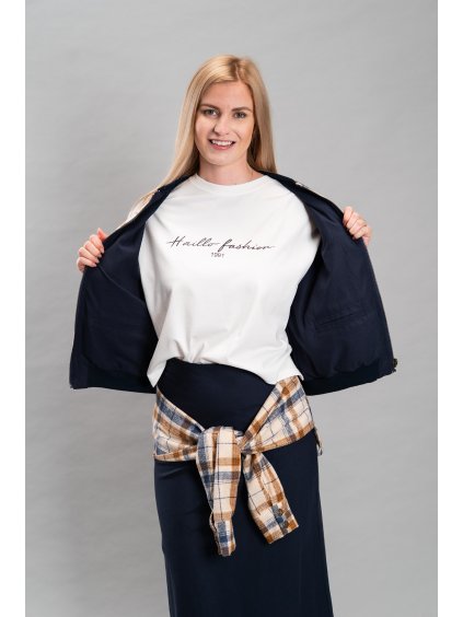 Dámské tričko Oversize, krátký rukáv s tiskem