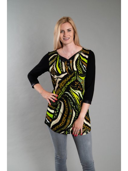 Dámská tunika Rozeta, zelená