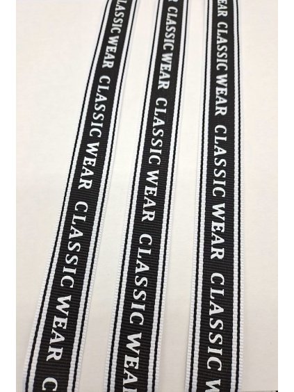 Lampas černá/bílá CLASSIC WEAR 25/Z 280