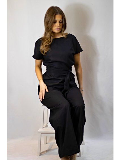 Dámská halenka Inaya, černá, len