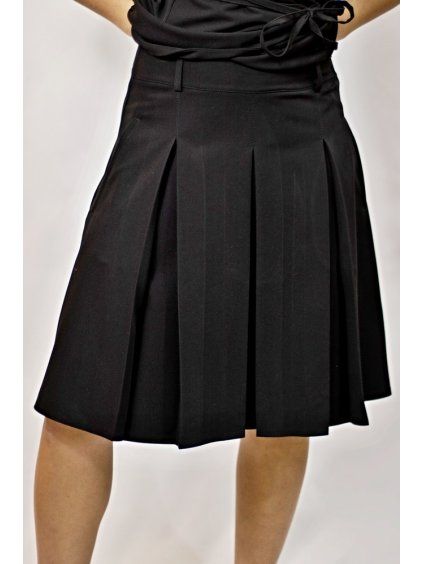 Dámská krátká sukně Zoja, černá