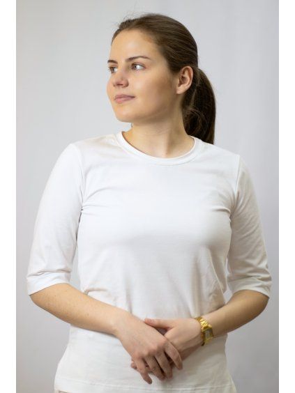 Dámské tričko Corra, kr.rukáv, bílá