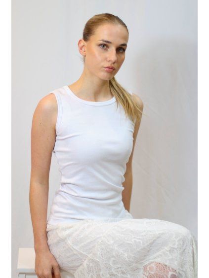 Dámský top Emily, bílá