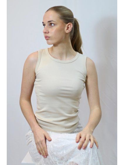 Dámský top Emily, béžová