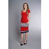 Dámská sukně s kapsami Jenny (Barva proužek, Velikost 46 / XXL)