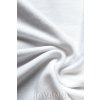 3495 fleece jednobarevny bila 280g