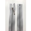 Dlouhý zip dělitelný - středně hrubý 55 cm, zuby 6 mm