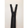 Dlouhý zip dělitelný - středně hrubý, 70 cm, zuby 8 mm, plast "Y"