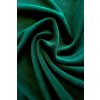 Elastický samet - zelená tmavá