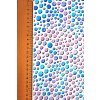 Viskóza tisk - pastelové puntíky, prémiová kvalita
