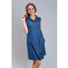 Dámské propínací šaty Martina, jeans