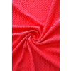 Viskóza jednobarevná, plastický nopek - červená 120 zbytek