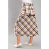 Dámská sukně Deja, s kostkovaným vzorem