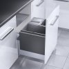 Vestavný odpadkový koš Triple XL 60 3631-69