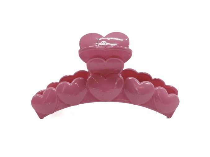 Plastový skřipec se srdíčky