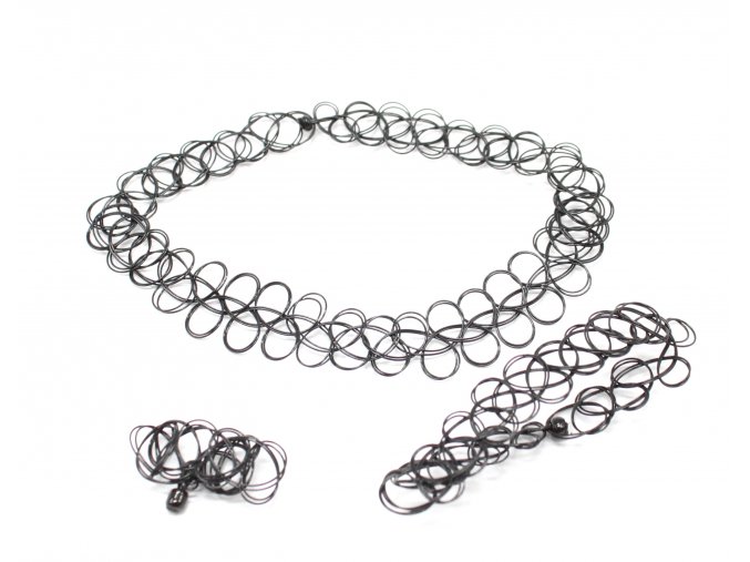 Plastový choker - sada