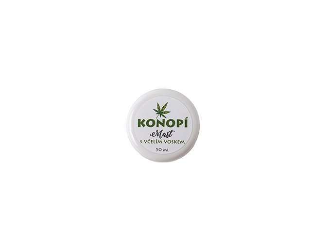 Mast s extraktem konopí a včelím voskem, 50 ml