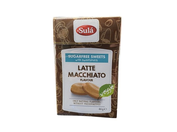 Bonbóny bez cukru - Latte Macchiato, 44 g