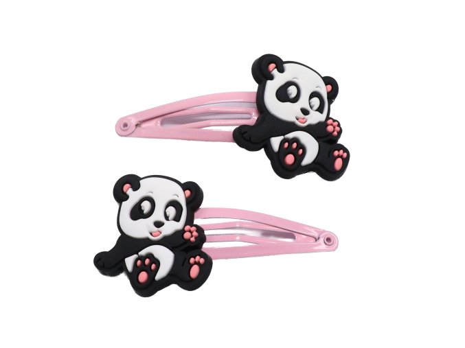 Sponky s pandou, 2 ks