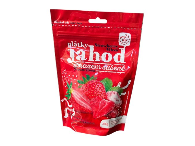 Jahody LYO - sušené mrazem, 30 g