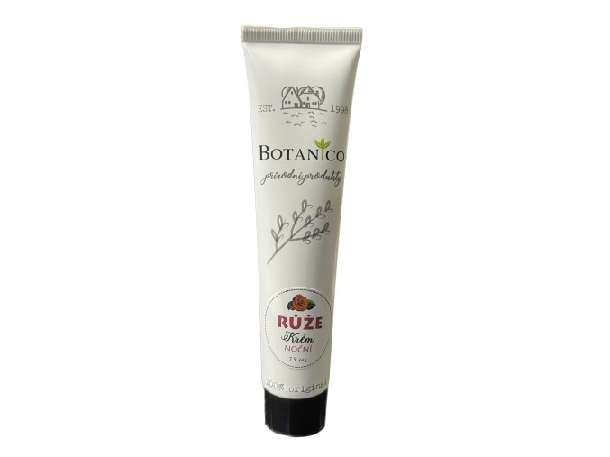 Noční vyživující krém - růže, 75 ml