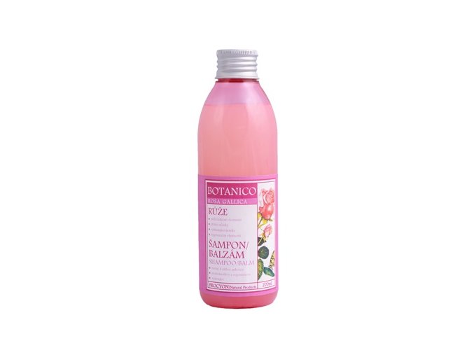 Šampon/balzám pro regeneraci vlasové pokožky - růže, 200 ml