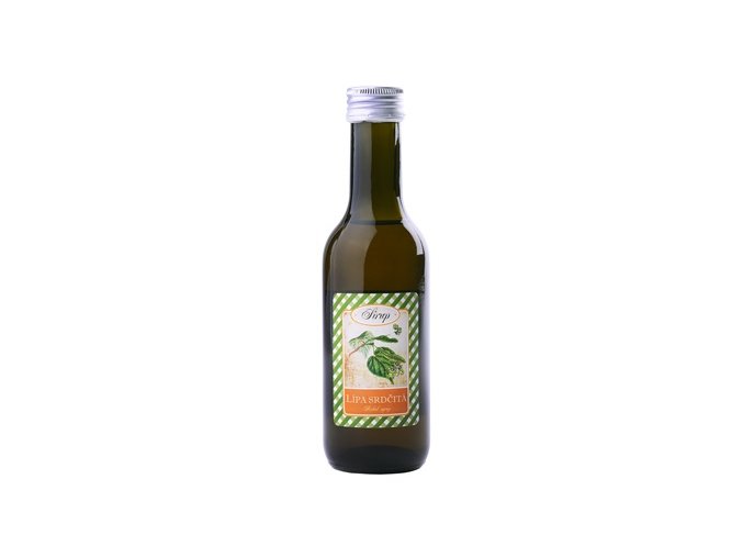 Bylinný sirup - Lipový květ - na kašel, 185 ml