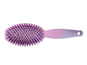 Pastelově růžový kartáč pro rozčesávání vlasů Lichee Brush